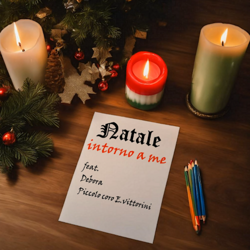 Copertina Natale intorno a me di Giuseppe Piscitello